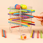 Montessori Wooden Counting Sticks Game - Sensory Learning Toy